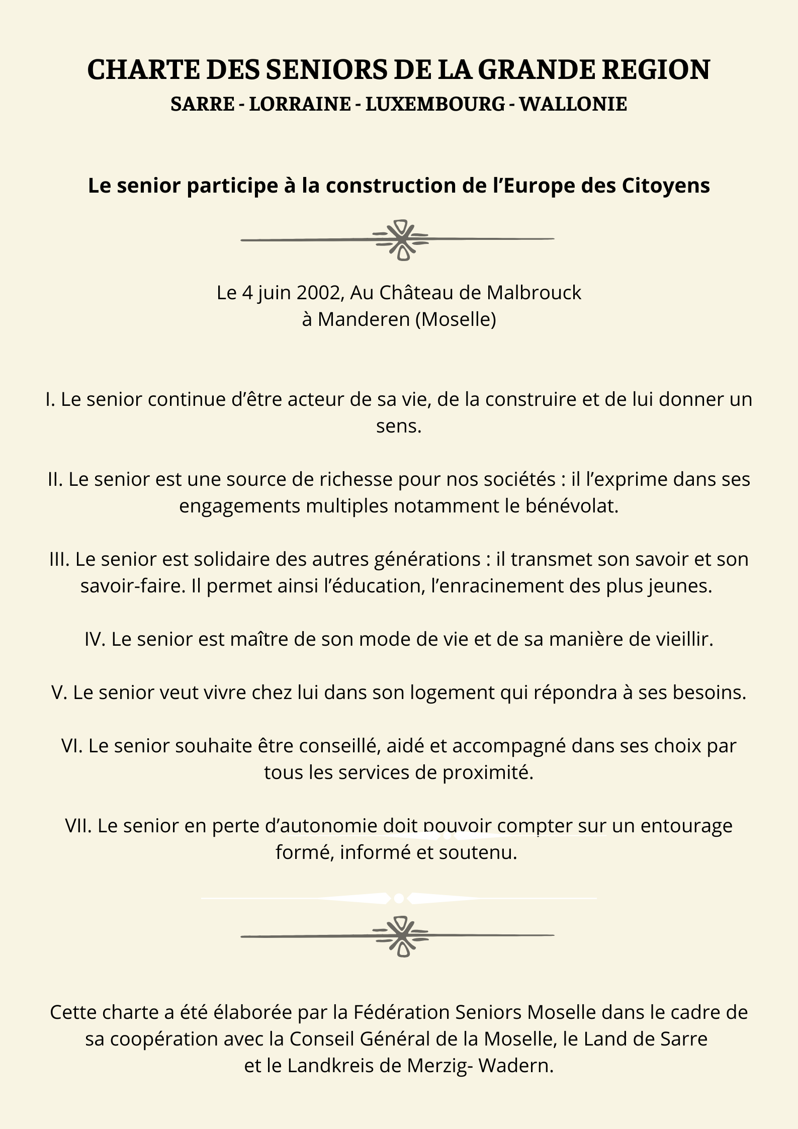 Charte des seniors de Moselle