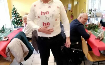 Repas de Noël à l&rsquo;Association en faveur des personnes âgées de L&rsquo;Hopital