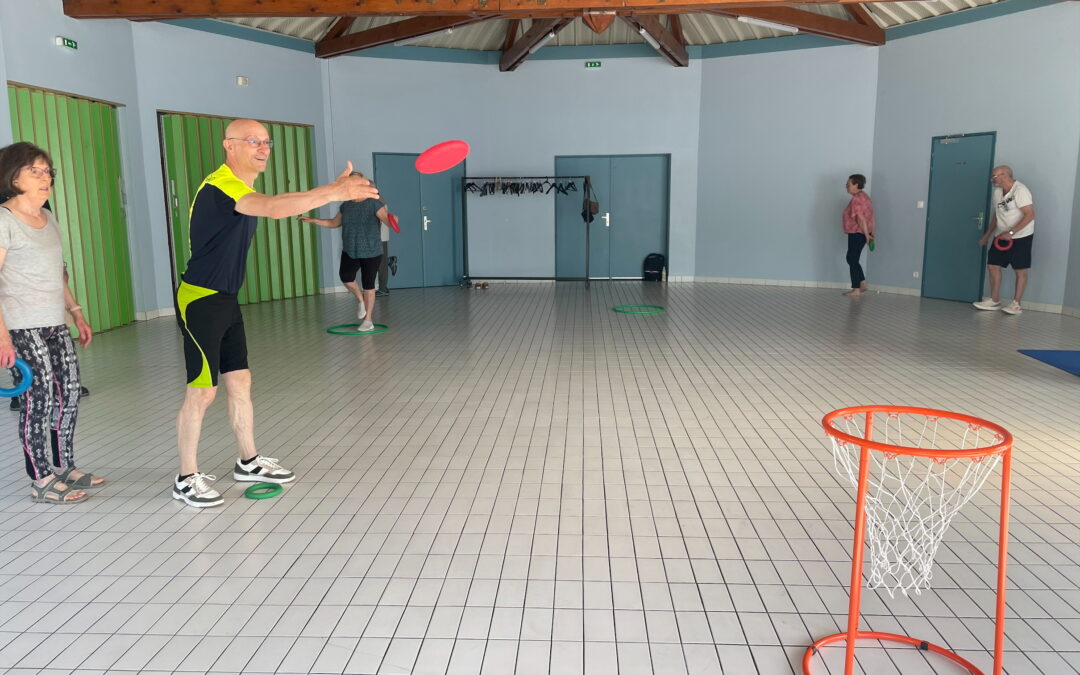 Lucile booste les seniors de Fleury !